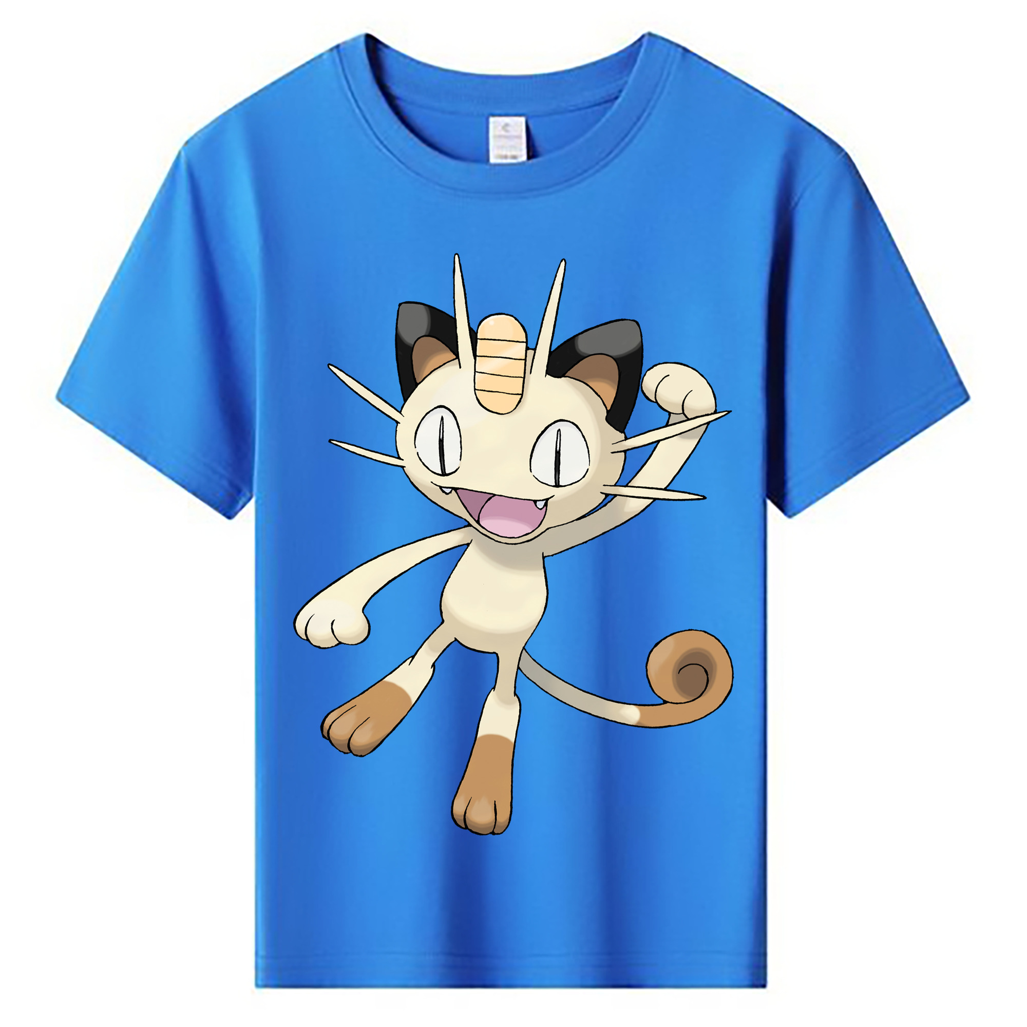 （画像用） ポケットモンスター Pokémon 綿100％キッズTシャツ（フロントプリント）